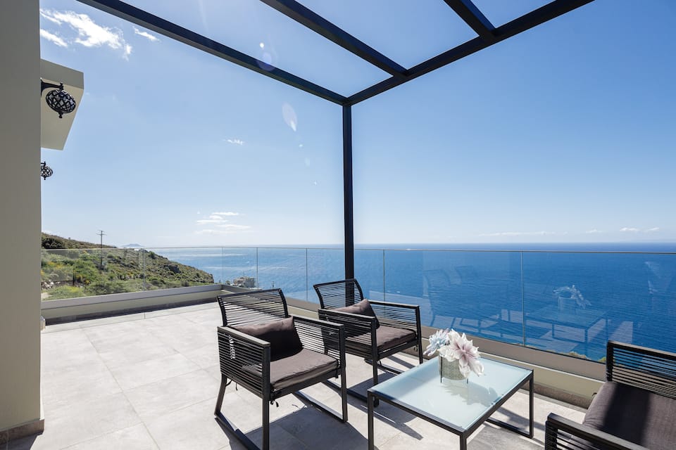 Villa Amphithea, over the Libyan Sea, Kato Rodakino, Crete, Greece, photo 6 of 10