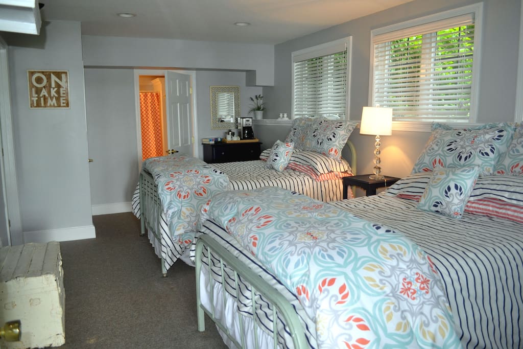 Private Room with 2 full beds & bath.