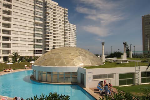 Airbnb con mejor rendimiento: Beautiful apartment in front of Playa Mansa en Maldonado