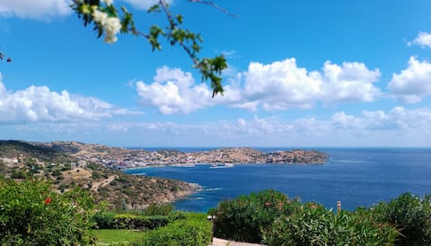 Patientia Beach house in Greek island