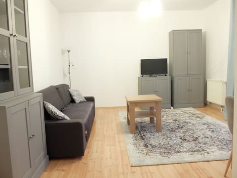 Top Airbnb: Family apartment with parking in Karłowice Różanka