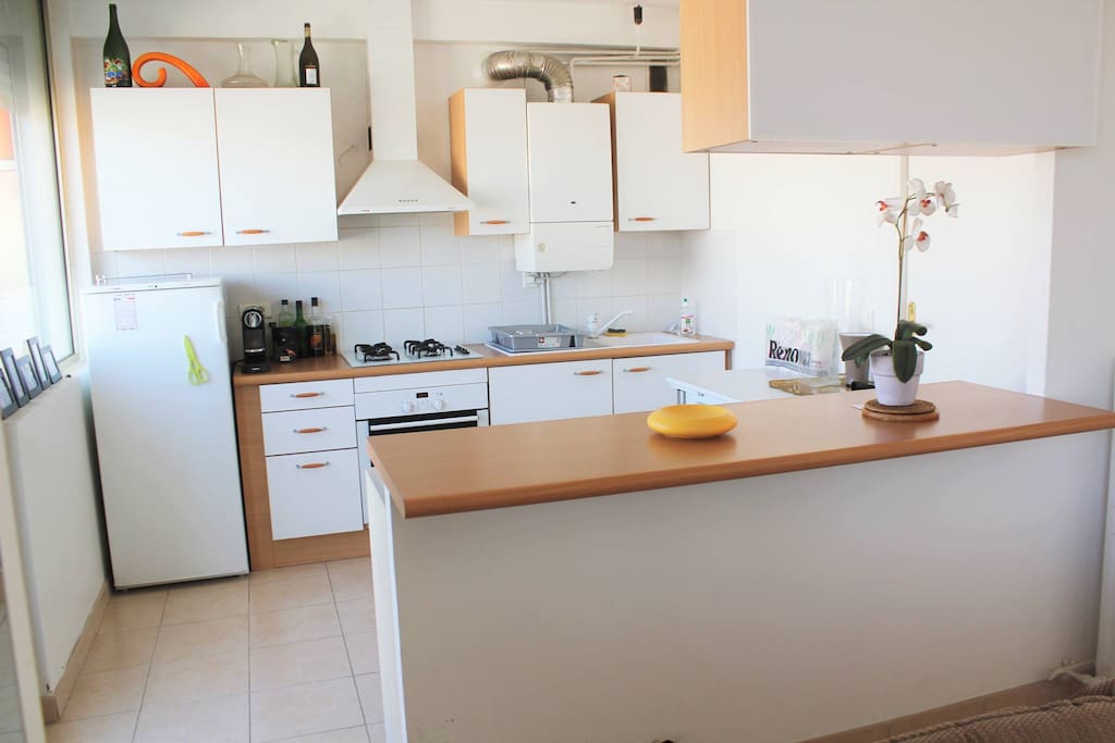 Equipped kitchen