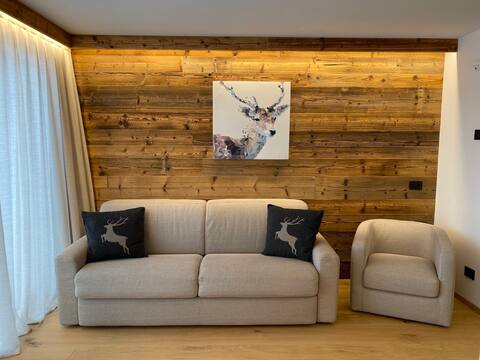 Exclusive apt on the slopes with jacuzzi