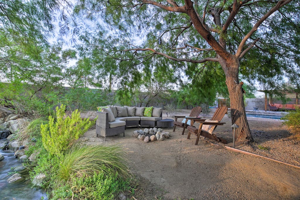 Discover a private outdoor oasis right here in your backyard.