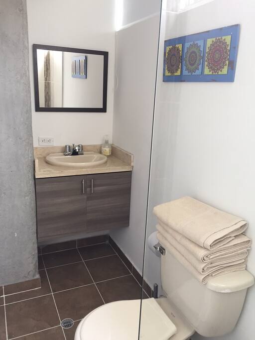 Baño con ducha