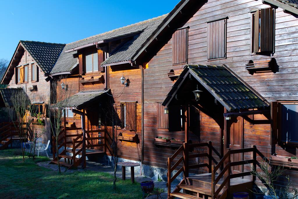 Front of the Chalet in Winter