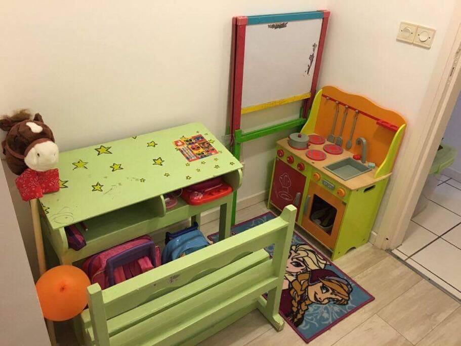 Un échantillon du coin enfants