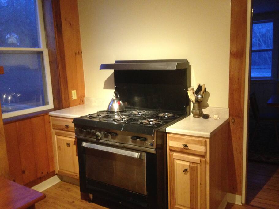 Classic huge gas stove