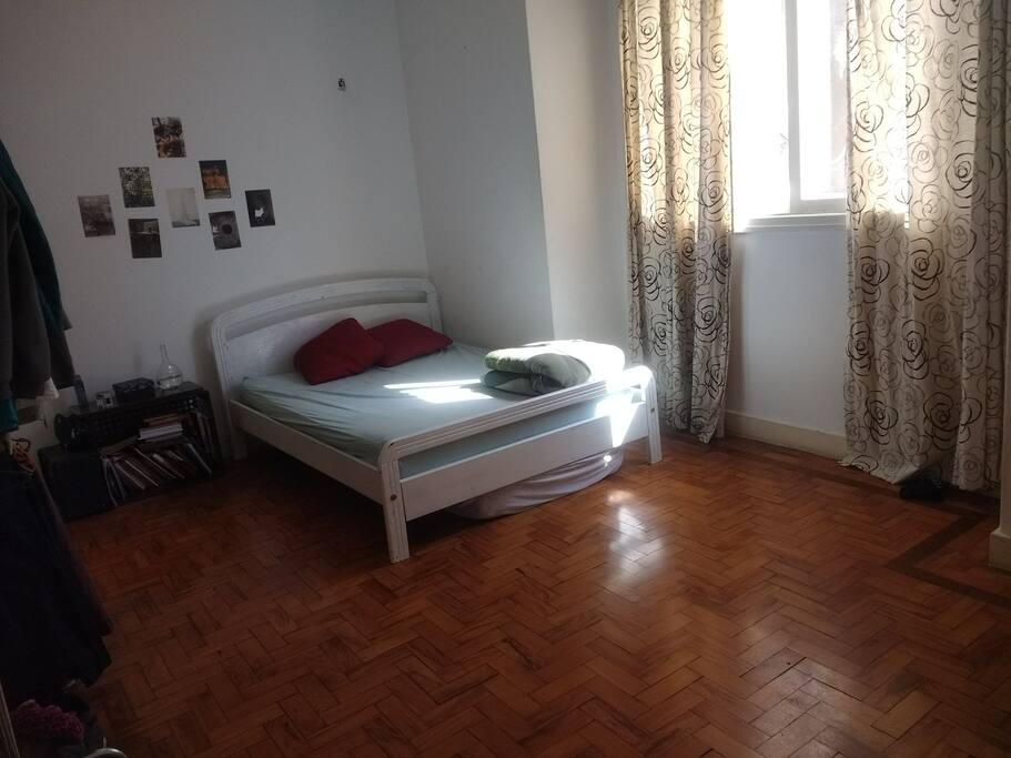Quarto para hóspede. Room for the guest.