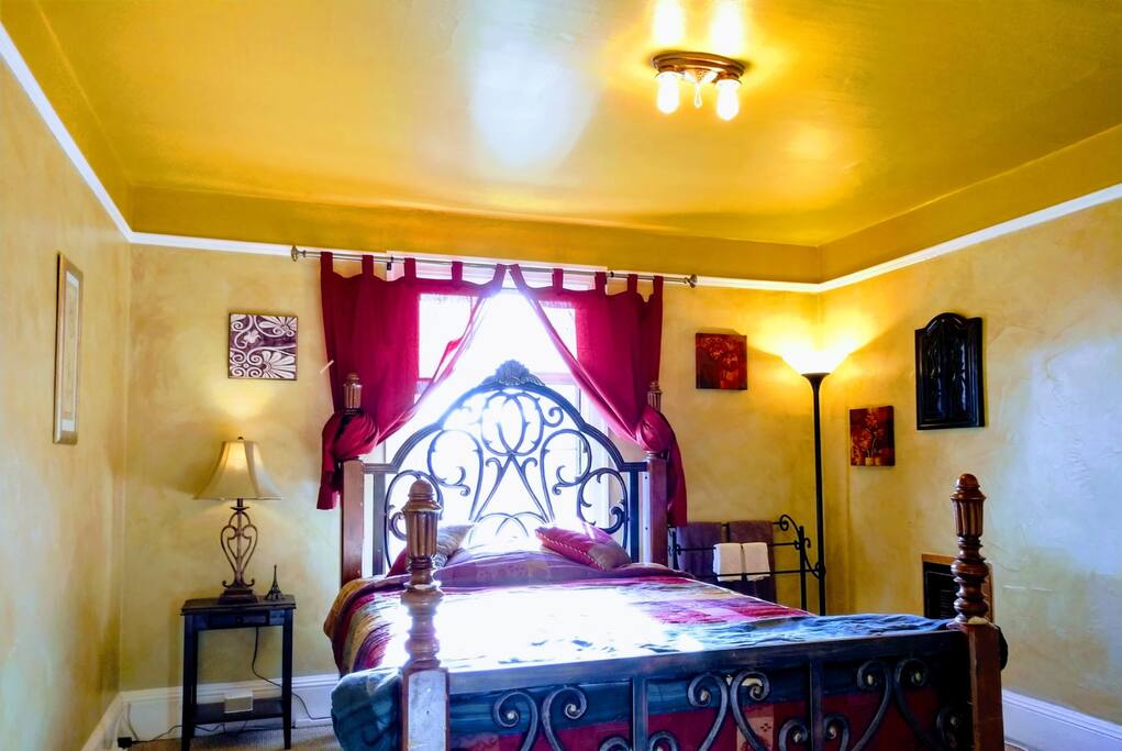 Bedroom in the morning