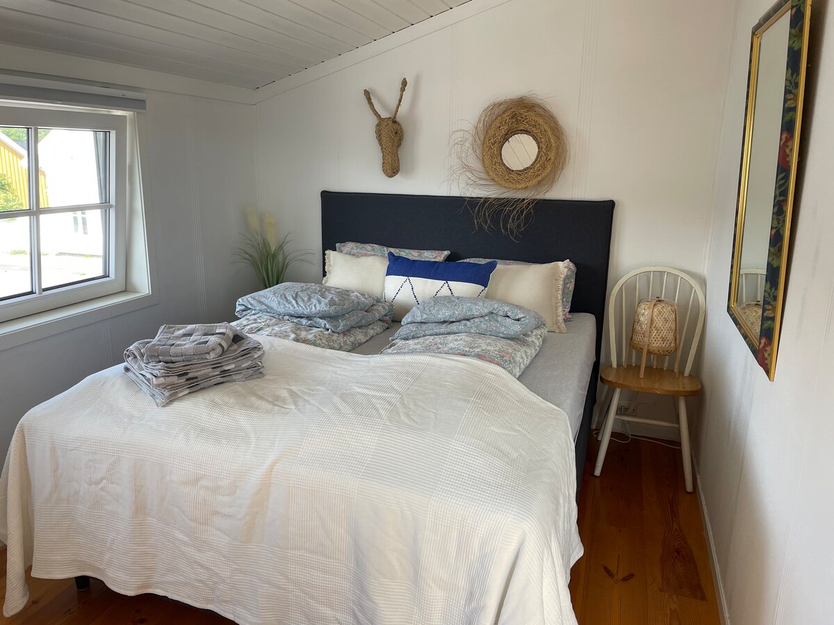 Dormitorio 1, con una cama doble (cama de 160 cm)