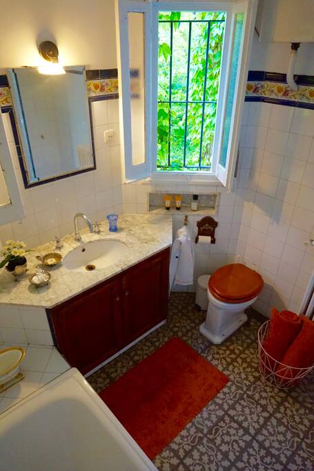 privent in suite bathroom