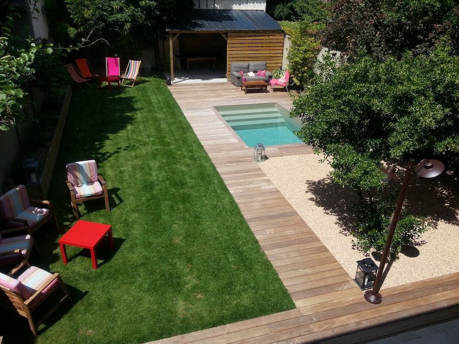 Le jardin où il fait bon flâner