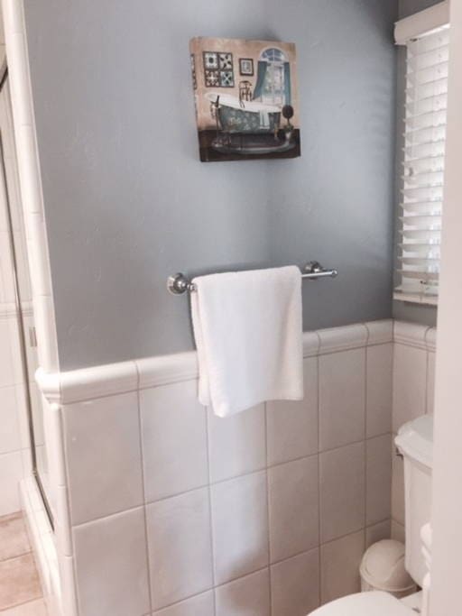 Sparkling clean bathroom