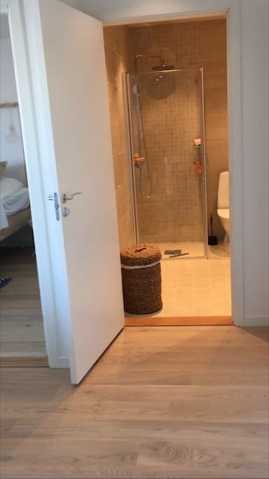 Toalett och dusch