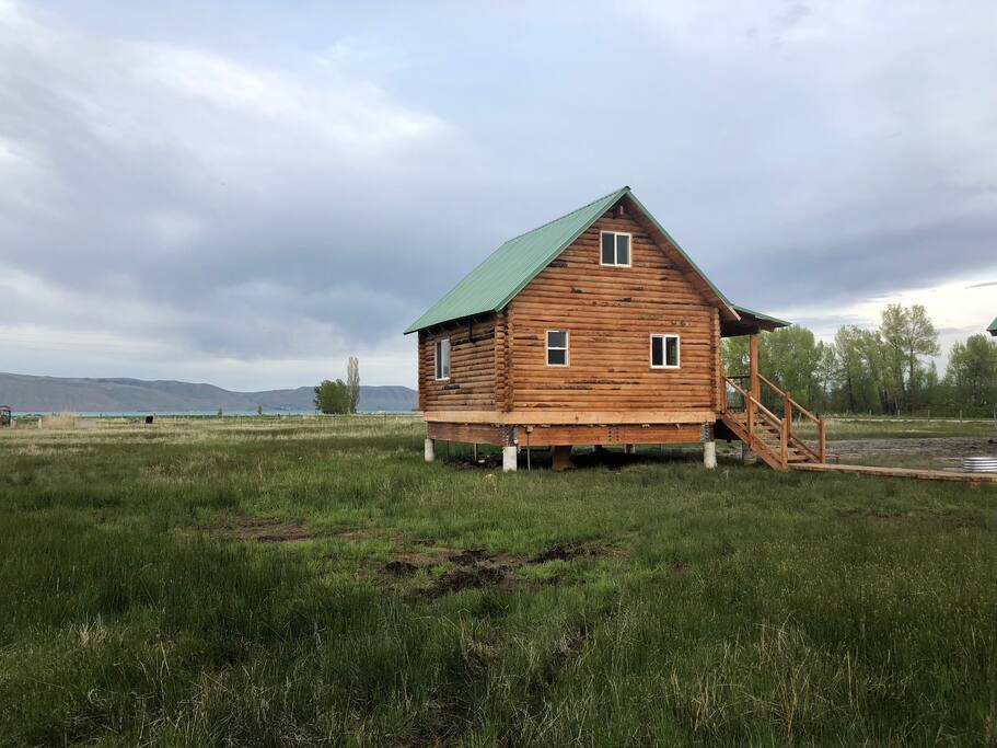 Looking East toward the lake