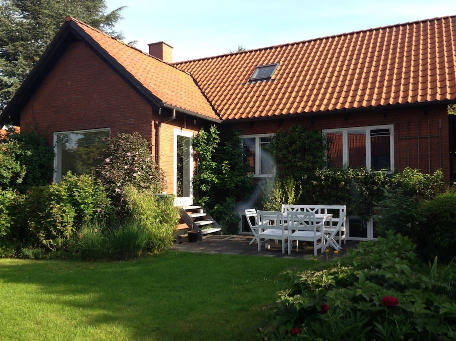 Our house and garden