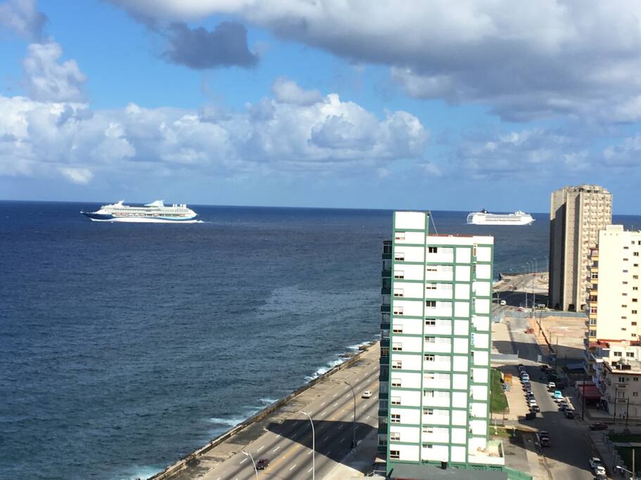 vista desde la terraza