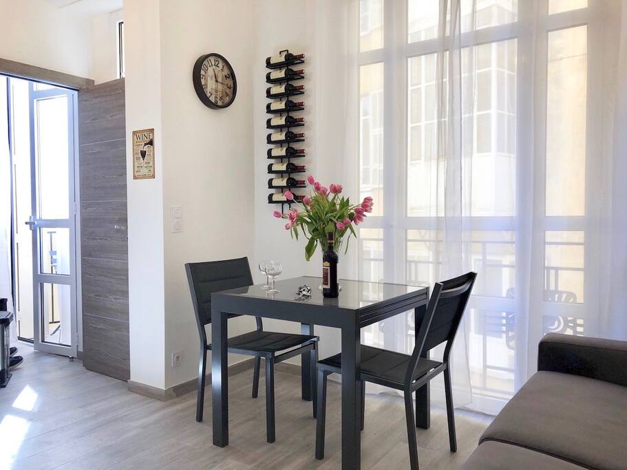 The dinner table