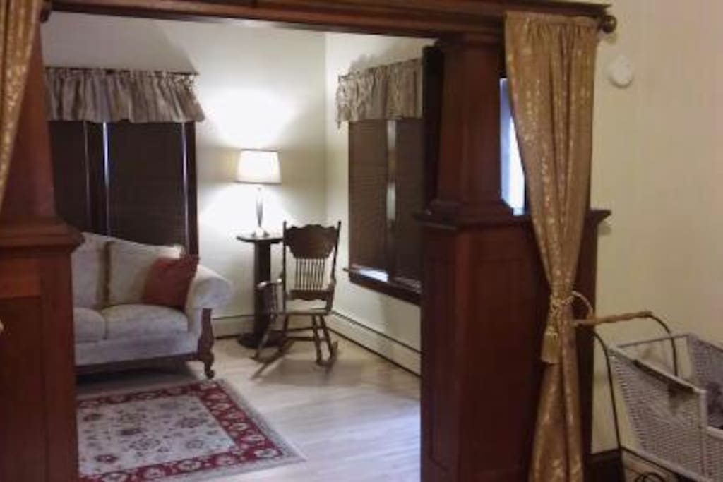 View from dining room
