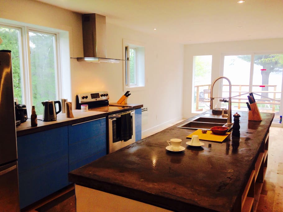 Kitchen with a view