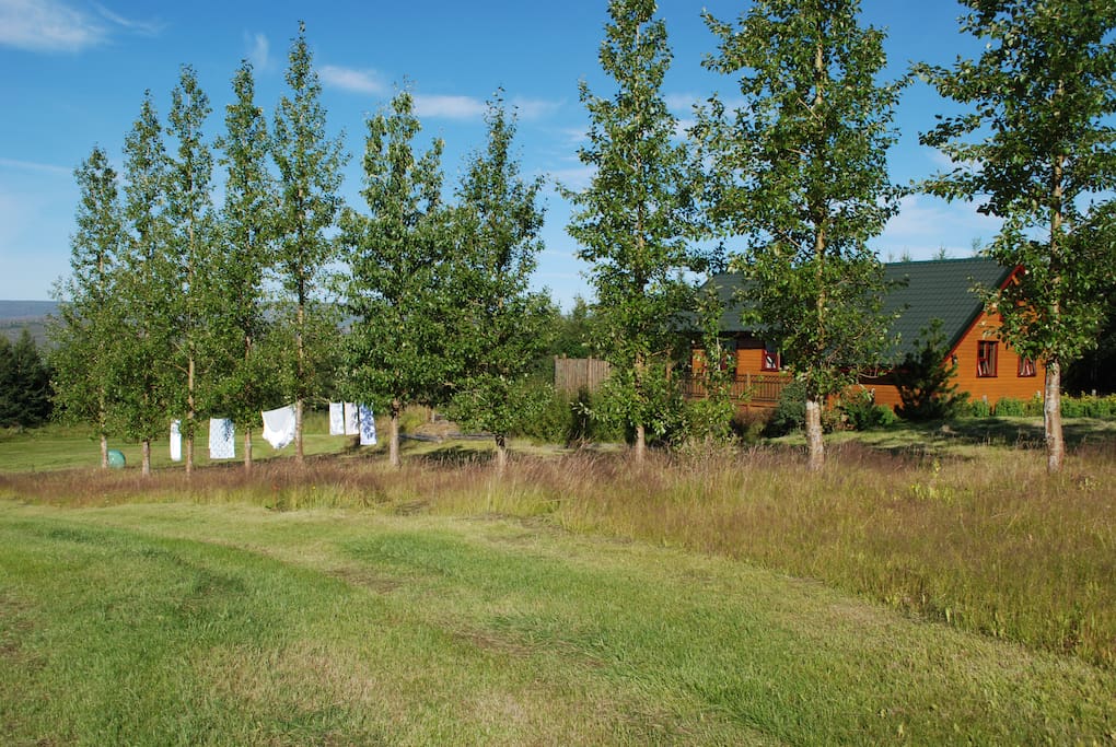 Modern clotheslines