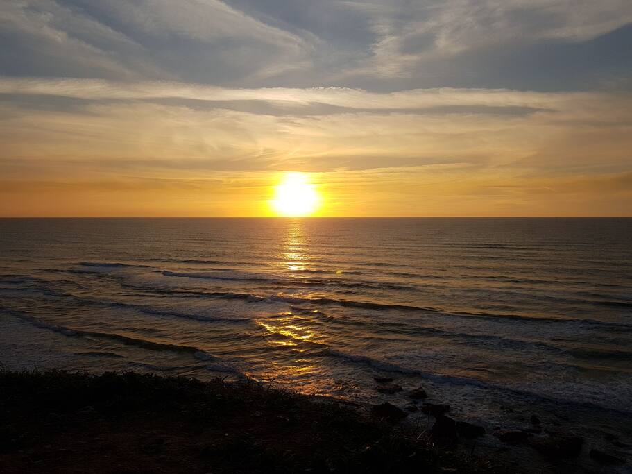 The sunset