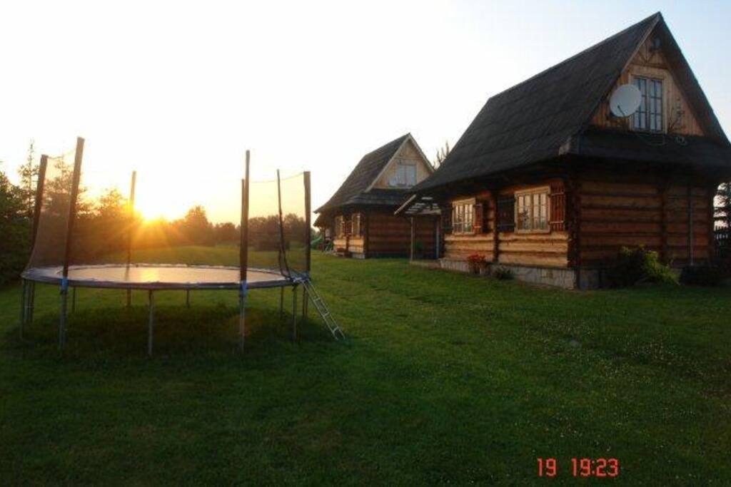 widok na domki