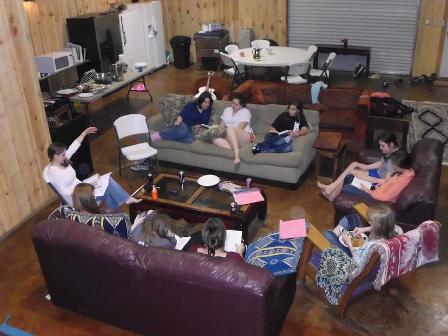 Ladies retreat - we are able to host large groups or help you with small intimate retreats as well.