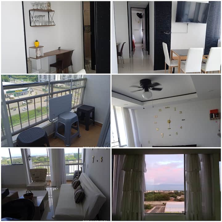 COZZY Apt in the SOUTH Part of Cali Condominiums for Rent in Cali, Valle del Cauca, Colombia