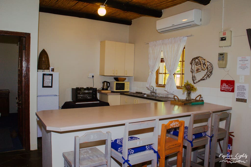 Fully equipped kitchen