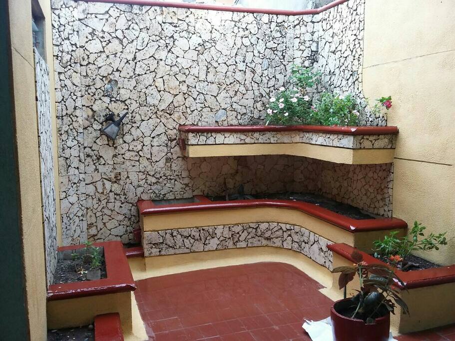 Patio cómodo