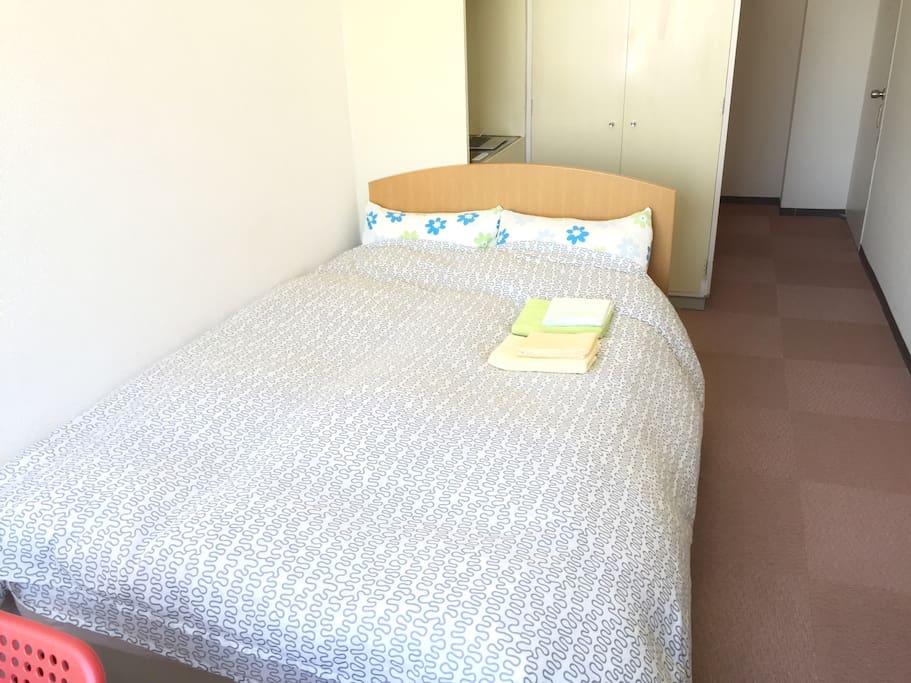 Double bed size125x200(cm)