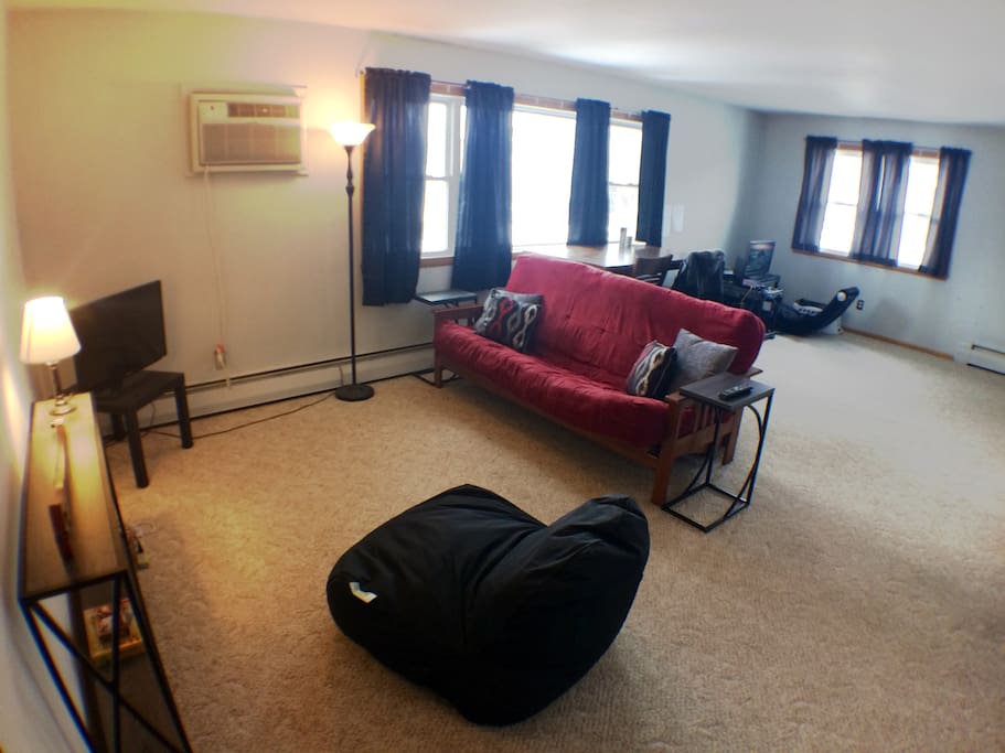 Open concept living space