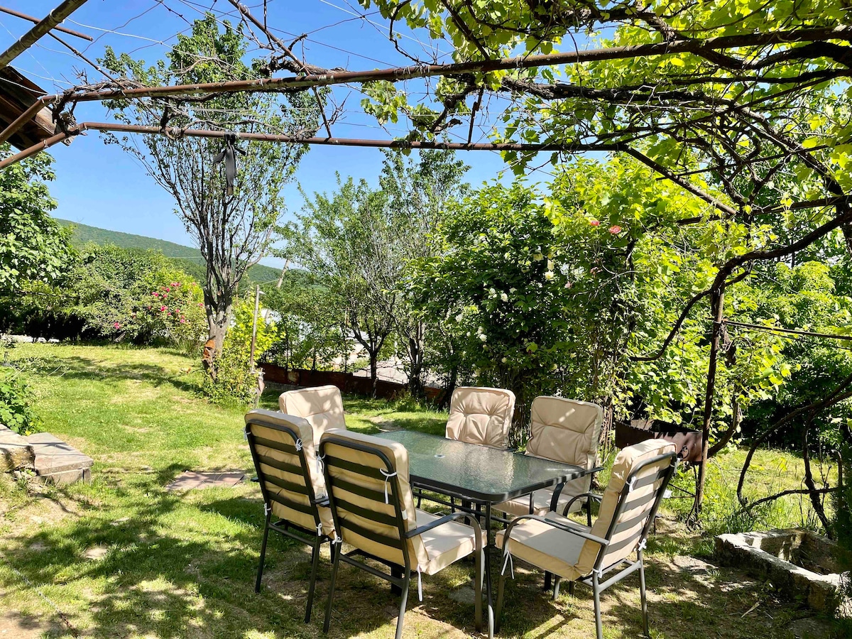 Dining and common space at Roka's Home entire house