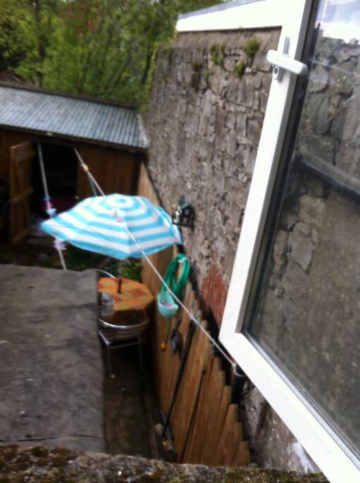 Small garden view from your window