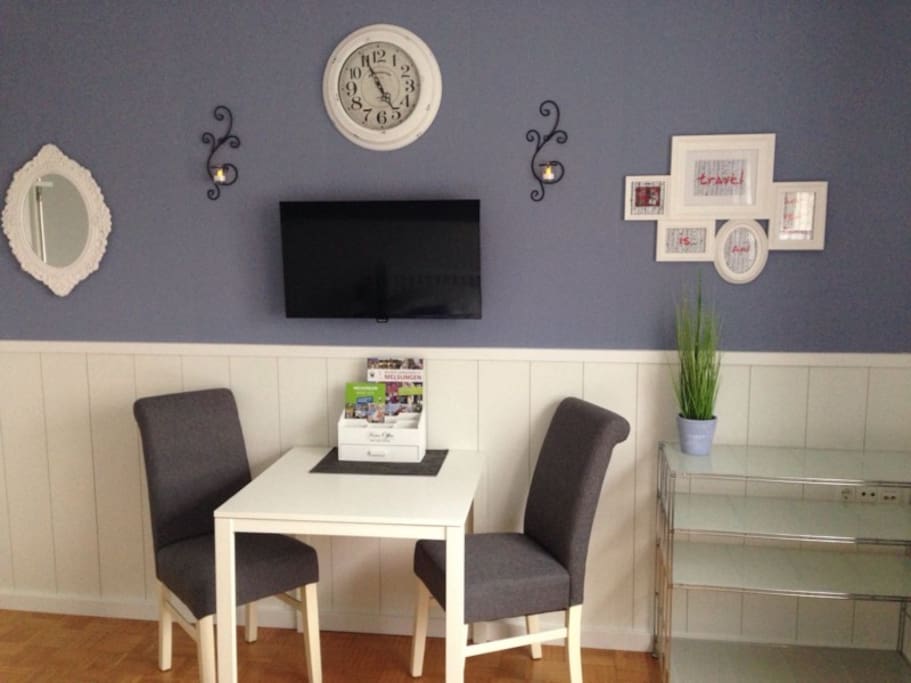 Blaues Schlafzimmer