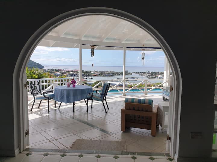 Caribbean Sea View Villa And Private Pool - Saint Lucia