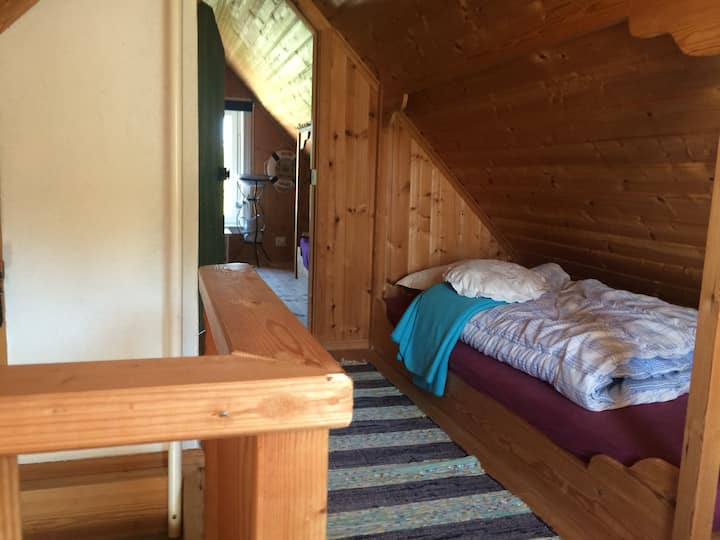 Twee slaapkamers in loft