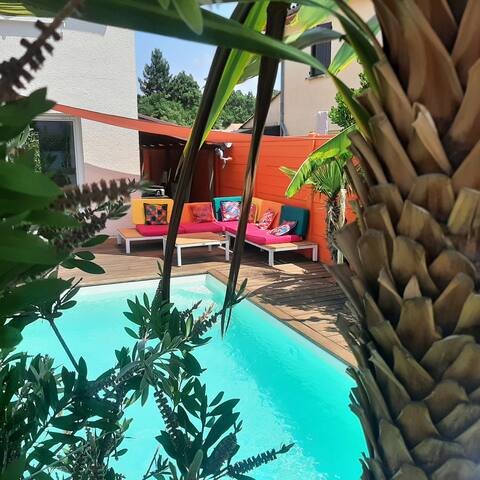 Beautiful holiday home with pool