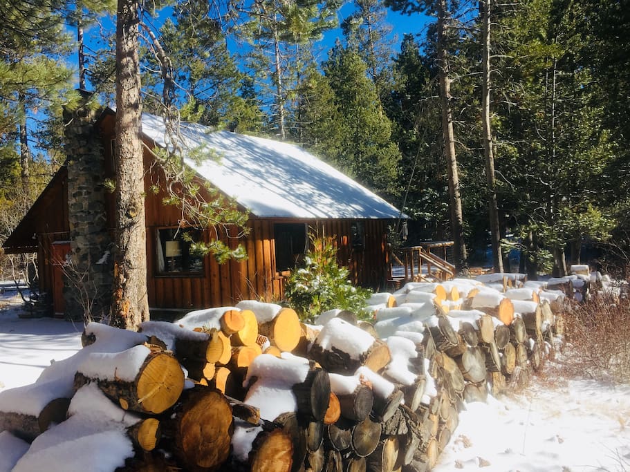 A light dusting of snow