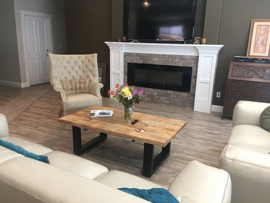 Time for a warm fire and a good movie?