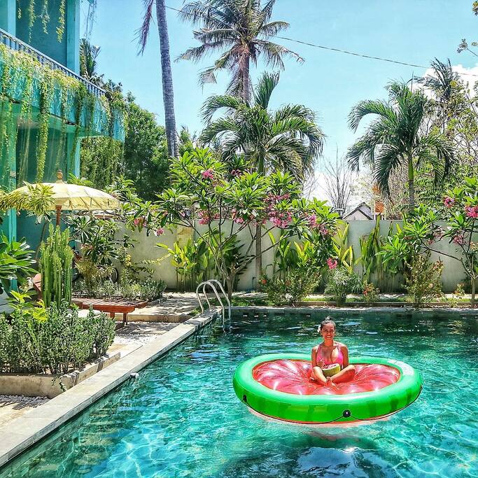 Floating away from it all....