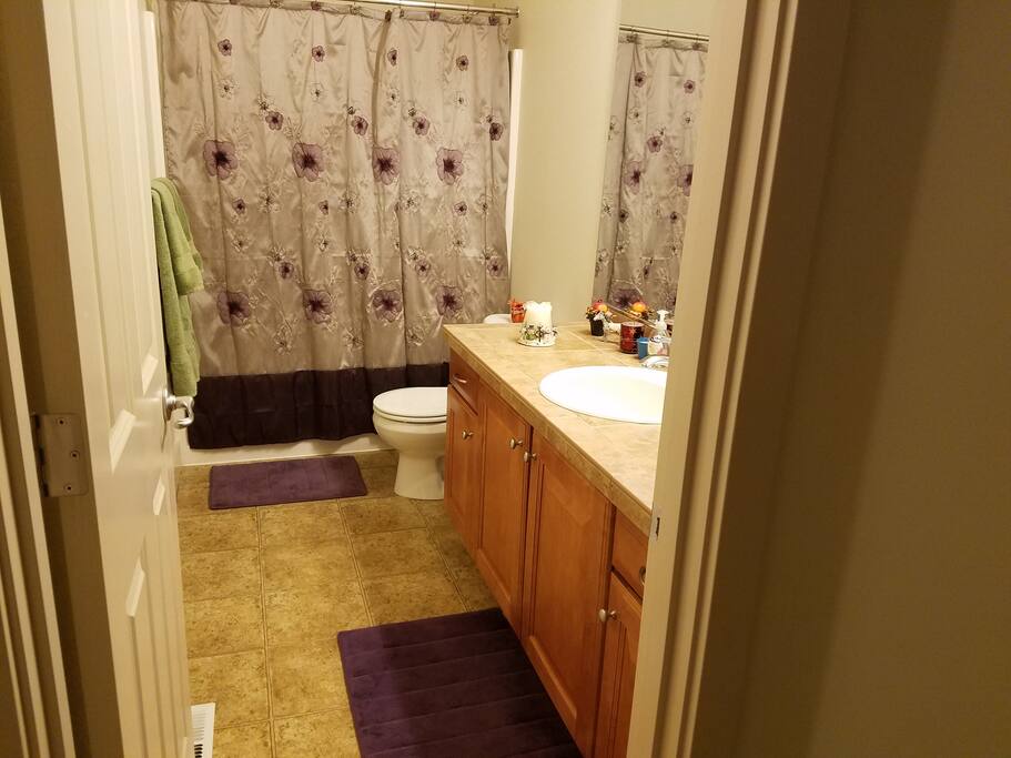 Spacious Private Bathroom