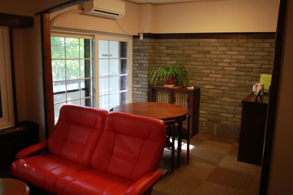 Living space with Dining table