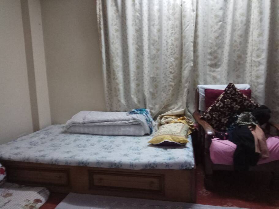 One of the beds!