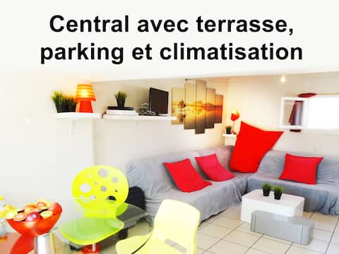 Comédie Terrasse-panoramique PARKING OFFERT Clim