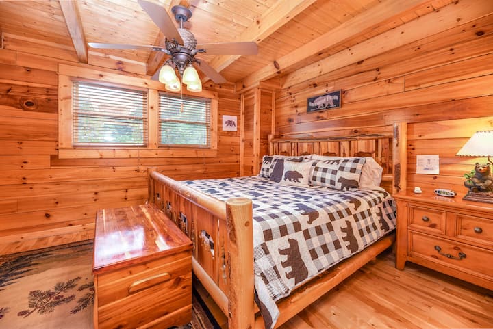 BEDROOM #2 - Main level master bedroom with King-sized Sleep Number bed.  Sleep in luxury as you adjust the bed to your preference.