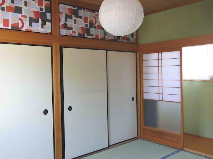 الطابق الثاني 6 غرفة نوم حصيرة تاتامي