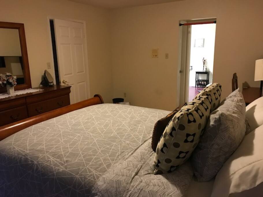 Back of Bed View